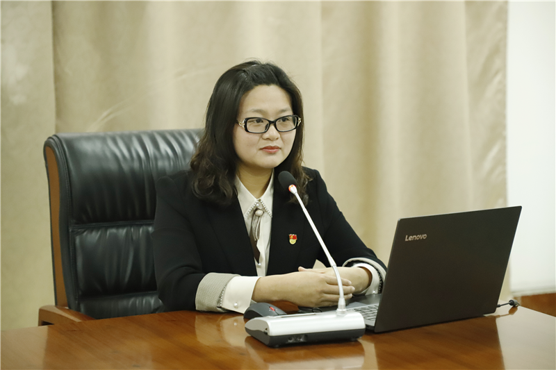 【学党史专题党课】学院党委副书记张莉讲党史专题党课：落实立德树人根本任务，育时代新人