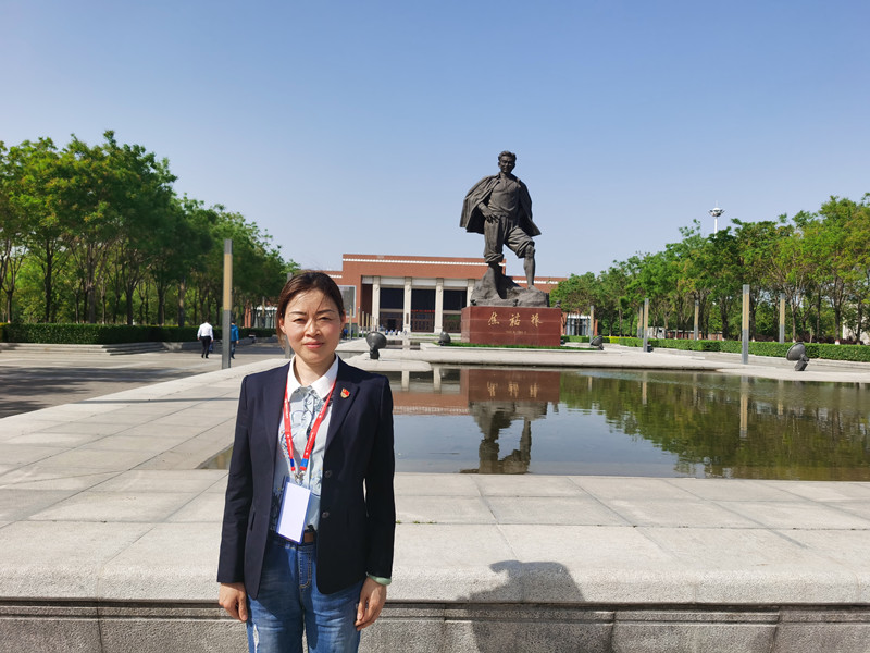 【护理系】党总支第一支部开展我与红色教育基地合个影活动