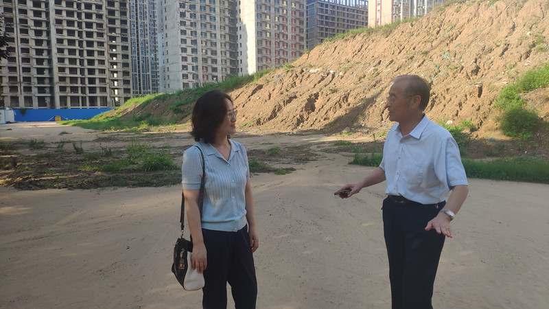 米兰领导查看学院灾情 指导防汛救灾工作