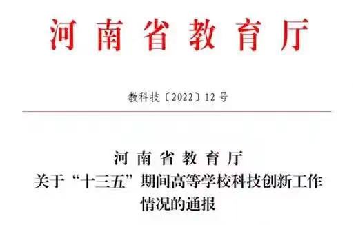 米兰科研处荣获河南省高校科研管理工作先进集体称号