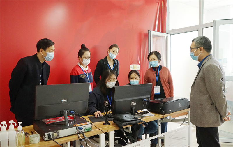 米兰milan官方网站2022年高职单招线上考试圆满完成