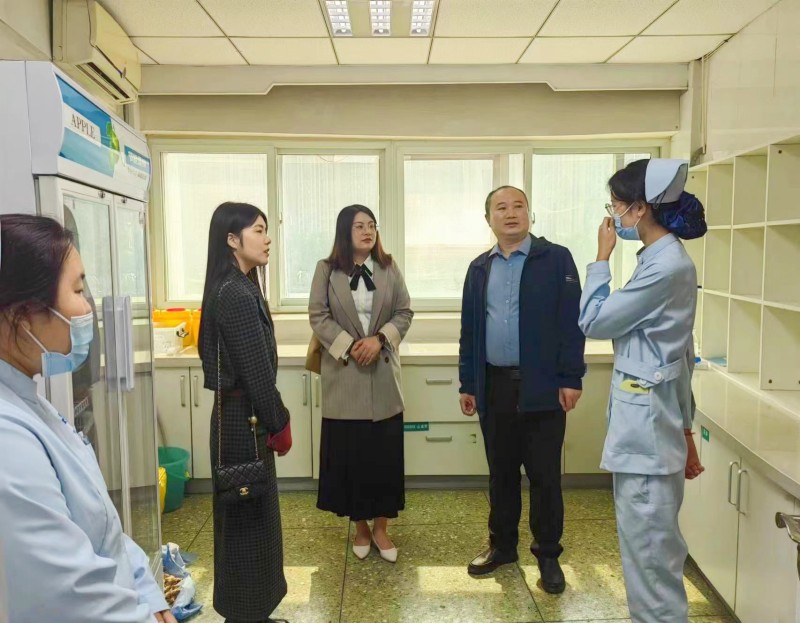 【中专部】米兰中专部赴管城区中医院开展期中实习检查工作