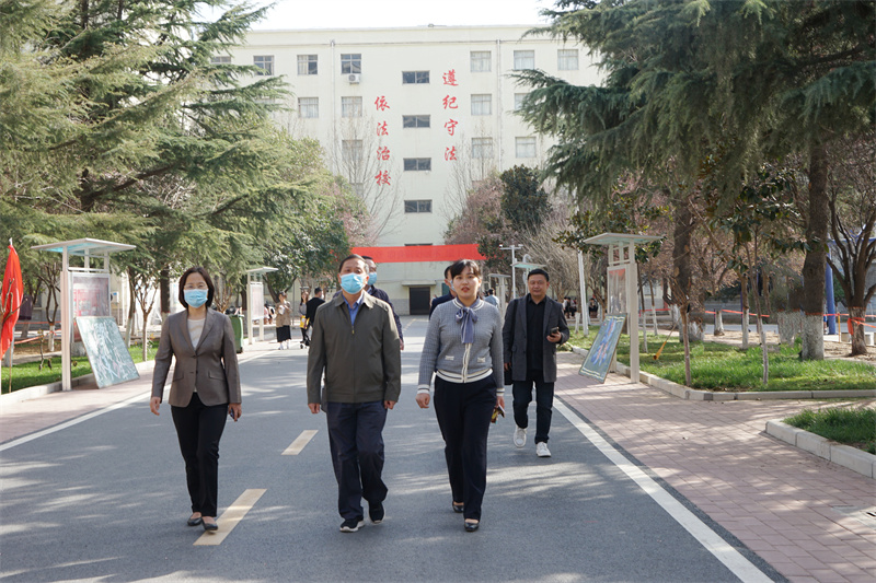 省教育厅领导一行到米兰调研指导安全稳定工作