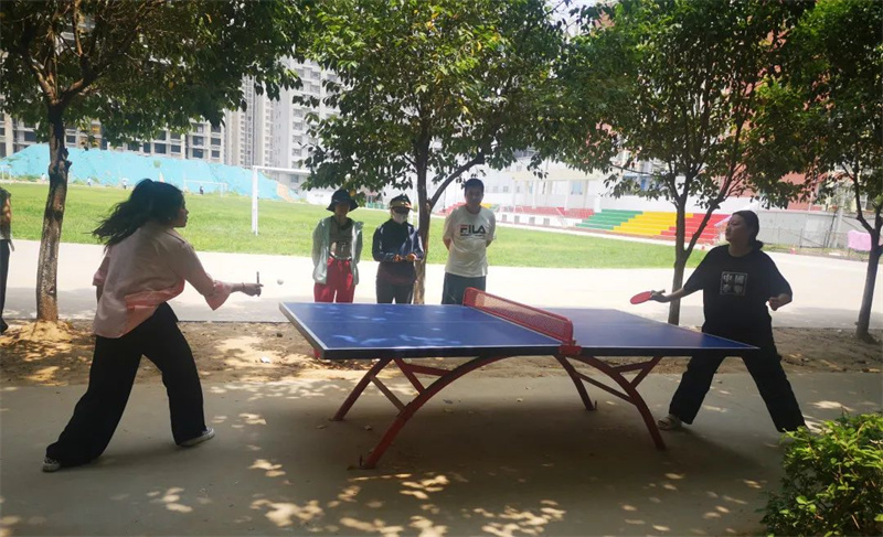 米兰举办展个人风采 显乒乓魅力乒乓球交流赛