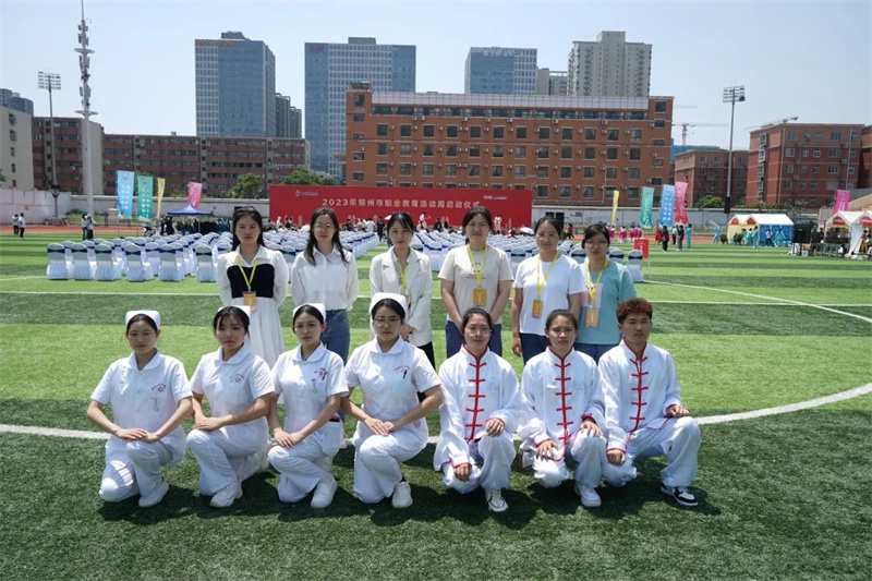 米兰参加2023年郑州市职业教育活动周启动仪式