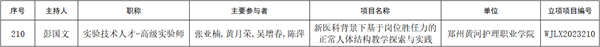 米兰教师在2023年河南省医学教育研究项目和优质课教学评选中喜获佳绩