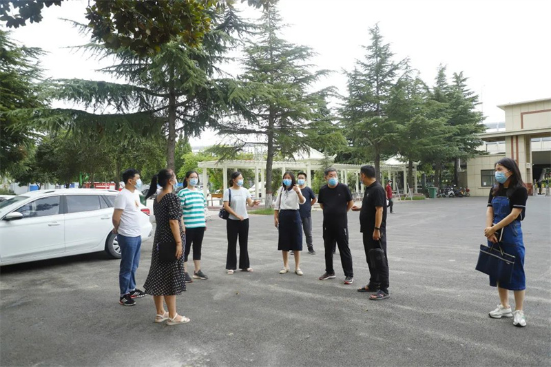 米兰迎接高新区秋季开学疫情防控专项督导检查