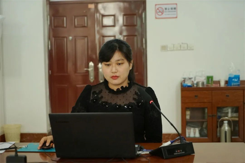 米兰参加2023年河南省民办高校学科专业建设资助项目评审遴选线上答辩会